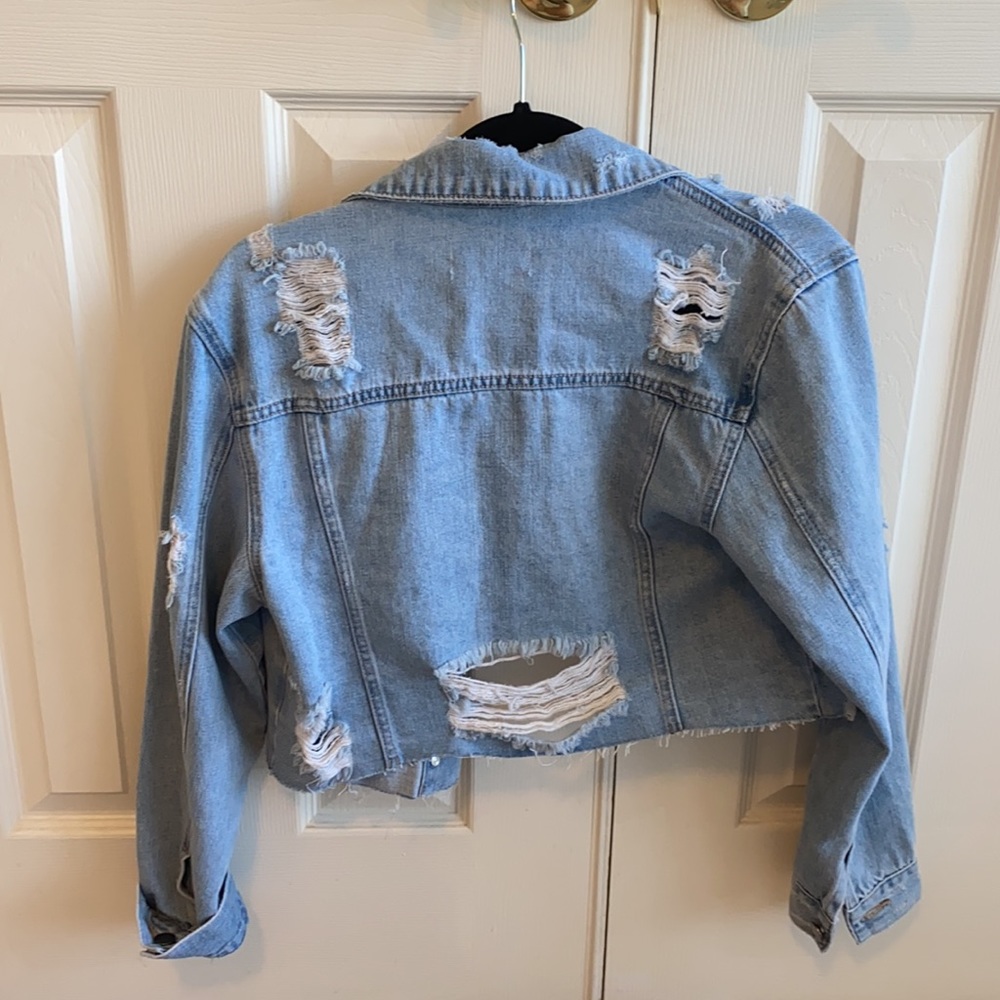 Cropped Jean Jacket - Picture 2 of 2